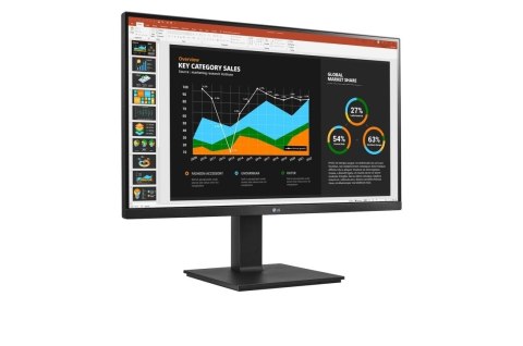 LG 27BQ75QB-B monitor komputerowy 68,6 cm (27") 2560 x 1440 px Quad HD LCD Czarny