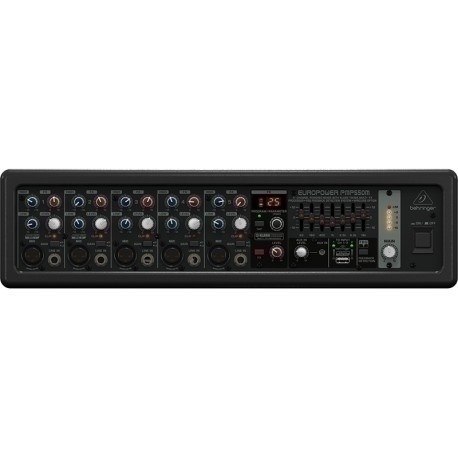 Behringer PMP550M mikser audio 5 kan. 20 - 20000 Hz Czarny