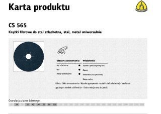 K.FIBRA KRĄŻEK 125 gr. 36 CS565 /25szt