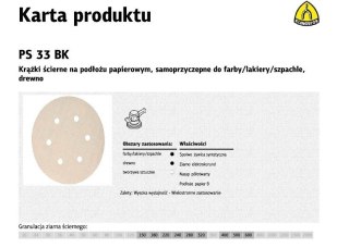 K.KRĄŻEK 150 PS33BK gr.150 OTW.GLS3/100 BOSCH,DEWALT,MILWAUKEE,HITACHI