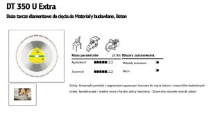 K.TARCZA DIAM.SEG.350x3,0x25,4 DT350U