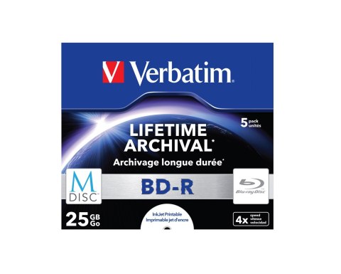 BD-R Verbatim 25GB 4x jewel case