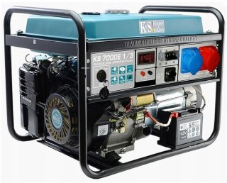 KÖNNER & SÖHNEN AGREGAT/GENERATOR BENZYNOWY 5,0kW 230/400V ROZRUCH ELEKTRYCZNY AVR VST KS7000E-1/3