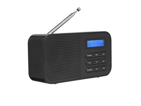 Kompaktowe przenośne radio Denver DAB-42 czarne