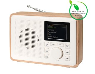 Radio kompaktowe DENVER DAB-60LW DAB+/FM 4XAA Greenline light wood