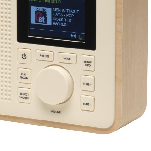 Radio kompaktowe DENVER DAB-60LW DAB+/FM 4XAA Greenline light wood