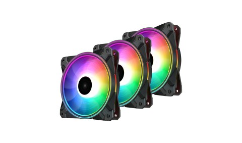 DeepCool CF120 Plus-3 in 1 Obudowa komputera Wentylator 12 cm Czarny 1 szt.