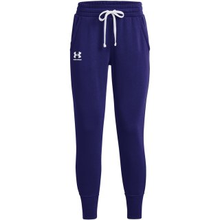 Spodnie damskie Under Armour Rival Fleece granatowe 1356416 468