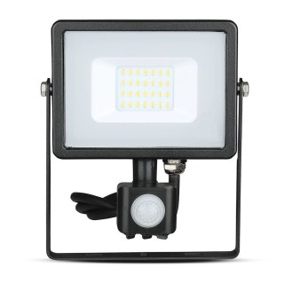 V-TAC NAŚWIETLACZ LED Z CZUJNIKIEM 20W 3000K SKU451 VT-20-S-W