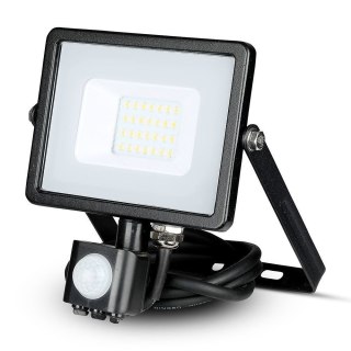 V-TAC NAŚWIETLACZ LED Z CZUJNIKIEM 20W 3000K SKU451 VT-20-S-W