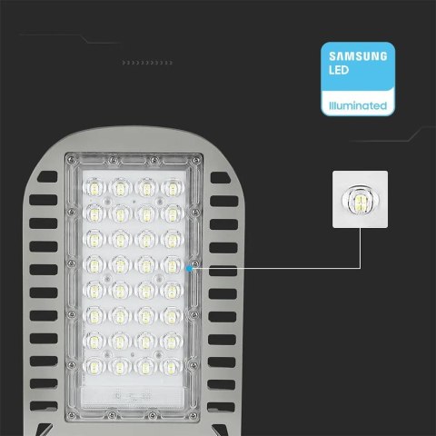 Oprawa Uliczna LED V-TAC SAMSUNG CHIP 50W Soczewki 110st 135Lm/W VT-54ST-N 4000K 6850lm