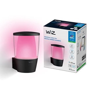 WiZ | Inteligentna zewnętrzna lampa ścienna WiFi | 8,5 W | 2700-5000 K (RGB)