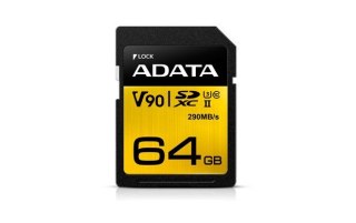 ADATA Premier ONE 64 GB SDXC UHS-II Klasa 10