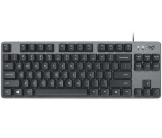 Logitech K835 TKL Mechanical Keyboard klawiatura Biuro USB Niemiecki Grafitowy, Szary