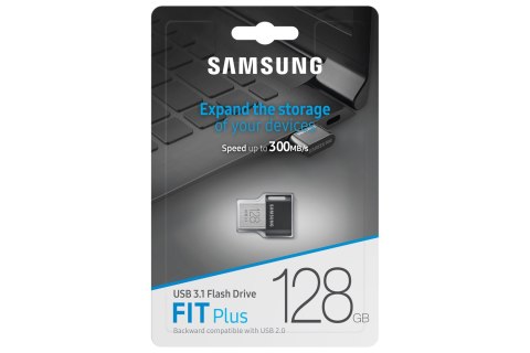 SAMSUNG FLASH FIT Plus 128GB MUF-128AB/APC GRAY