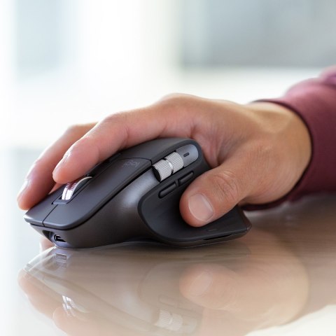 Logitech MX Keys combo for Business Gen 2 klawiatura Dołączona myszka Biuro RF Wireless + Bluetooth QWERTY Amerykański międzynar