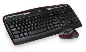 Logitech Wireless Combo MK330 klawiatura Dołączona myszka RF Wireless QWERTY Amerykański międzynarodowy Czarny