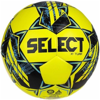 Piłka nożna Select X-Turf 5 v23 FIFA Basic żółto-niebieska 17785 4