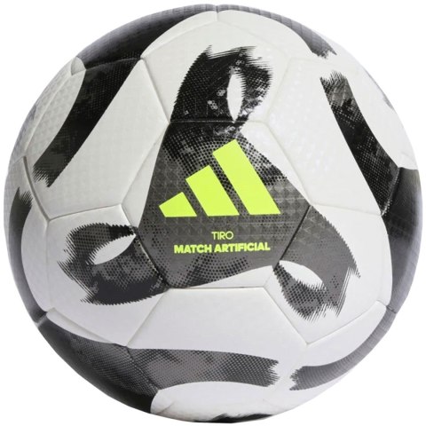 Piłka nożna adidas Tiro League Artificial Ground biało-czarna HT2423 4