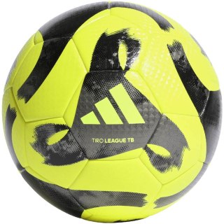 Piłka nożna adidas Tiro League Thermally Bonded żółto-czarna HZ1295 4