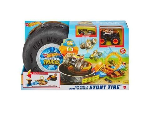 Hot Wheels Monster Truck Opona - Kaskaderska arena Zestaw GVK48