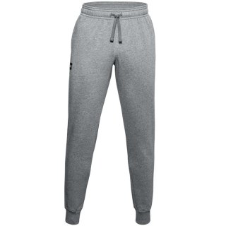 Spodnie męskie Under Armour Rival Fleece Jogger szare 1357128 012 S