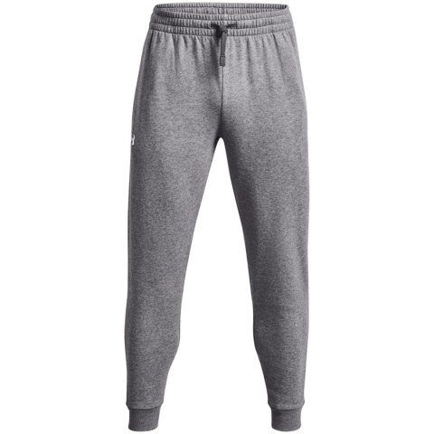 Spodnie męskie Under Armour Rival Fleece Joggers szare 1379774 025 S