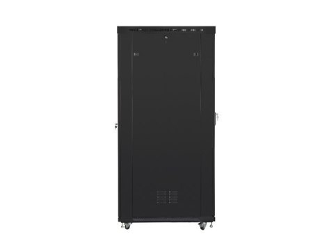 LANBERG SZAFA STOJĄCA RACK 19" 42U 800X1200 DRZWI SZKLANE LCD CZARNA FF01-8242-12BL (FLAT PACK)