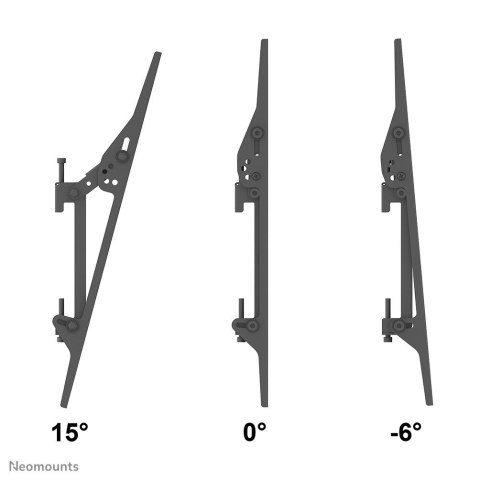 Neomounts NMPRO-WMB3 uchwyt do tablic informacyjnych 139,7 cm (55") Czarny