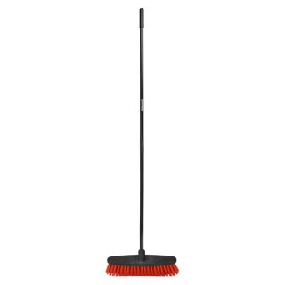 Fiskars 135420 mop Black, Red miotła Plastik, Polipropylen (PP) Czarny, Pomarańczowy