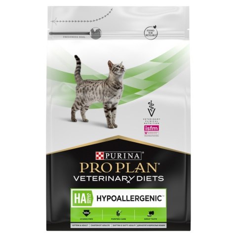 PURINA PRO PLAN VETERINARY DIETS HA Hypoallergenic Formula Cat - sucha karma dla kota - 3,5 kg (WYPRZEDAŻ)