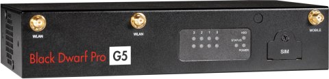 Securepoint Black Dwarf Pro G5 VPN firewall (hardware) Komputer stacjonarny 2,83 Gbit/s