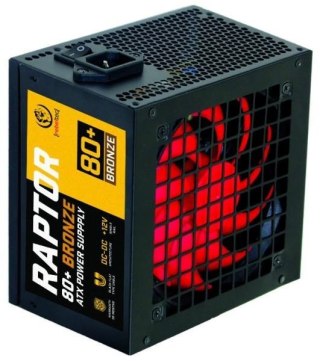 Zasilacz ATX Rebeltec RAPTOR 700W, BRONZE 80+, Single Rail, DC-DC