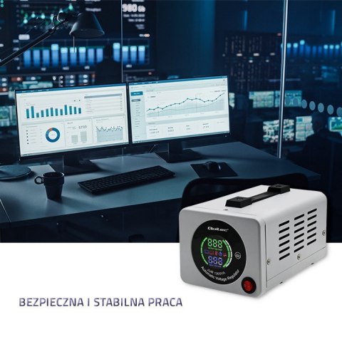 QOLTEC STABILIZATOR NAPIĘCIA AUTOMATYCZNY AVR 1000VA