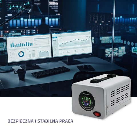 QOLTEC STABILIZATOR NAPIĘCIA AUTOMATYCZNY AVR PRO 2000VA 3%