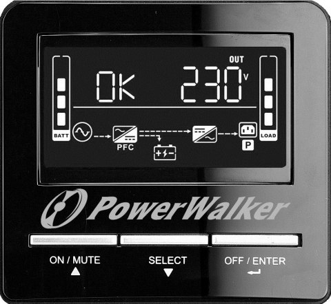 PowerWalker VI 1100 CW FR Technologia line-interactive 1,1 kVA 770 W