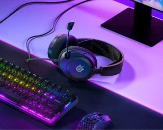 Steelseries Arctis Nova 1 Zestaw słuchawkowy Przewodowa Opaska na głowę Gaming Czarny