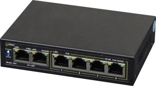 Switch PoE PULSAR S64 (6x 10/100Mbps)