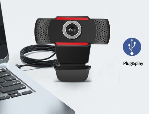 DUXO KAMERA INTERNETOWA USB 1080P Z MIKROFONEM WEBCAM-X22