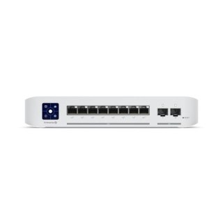 Ubiquiti UniFi L3 Switch 8 PoE+ 120W 2.5GbE, 2x SFP+ 1.3" touch LCM