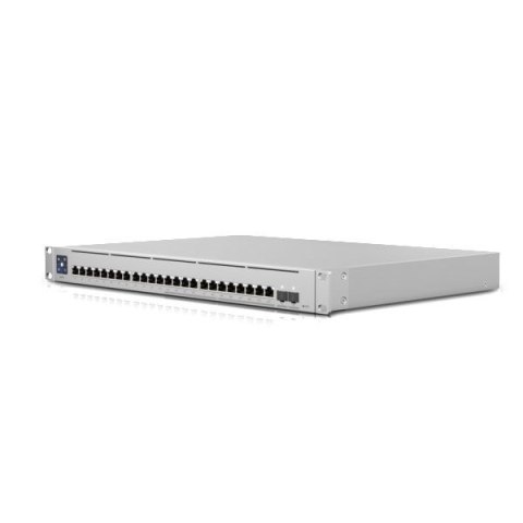 Ubiquiti UniFi USW-ENTERPRISE-24-POE-EU łącza sieciowe Zarządzany 2.5G Ethernet (100/1000/2500) Obsługa PoE Biały