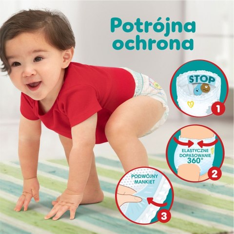 PAMPERS Pieluchy MTH Rozm 3, 6-11kg, 204szt.