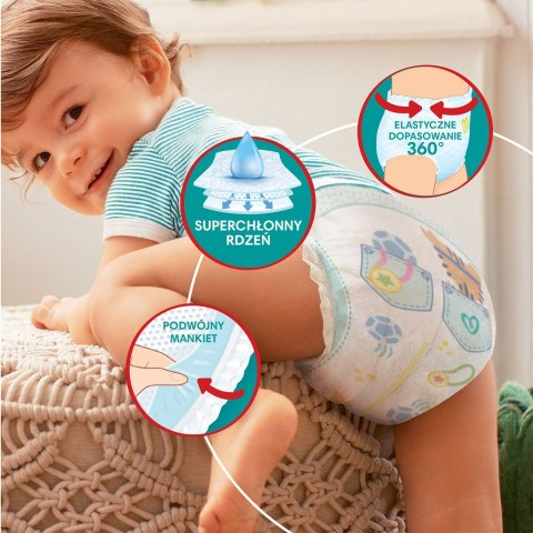 PAMPERS Pieluchy MTH Rozm 3, 6-11kg, 204szt.