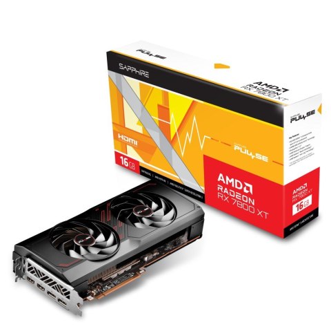 Karta graficzna SAPPHIRE RADEON RX 7800 XT PULSE GAMING 16GB GDDR6 DUAL (WYPRZEDAŻ)