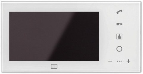 ACO INS-MP7 WH (Biały) Monitor INSPIRO - kolorowy cyfrowy 7" do systemów videodomofonowych