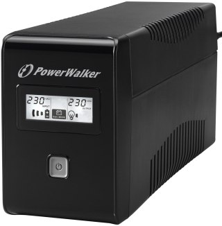 PowerWalker VI 850 LCD zasilacz UPS Technologia line-interactive 0,85 kVA 480 W