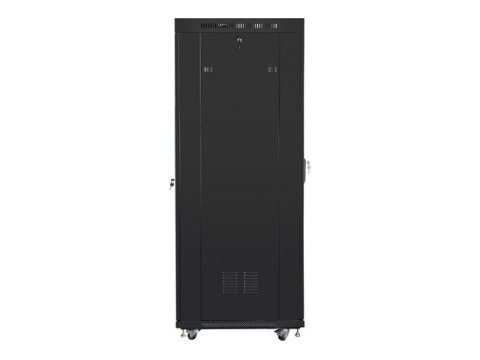 LANBERG SZAFA STOJĄCA RACK 19" 37U 600x800 CZARNA drzwi szklane