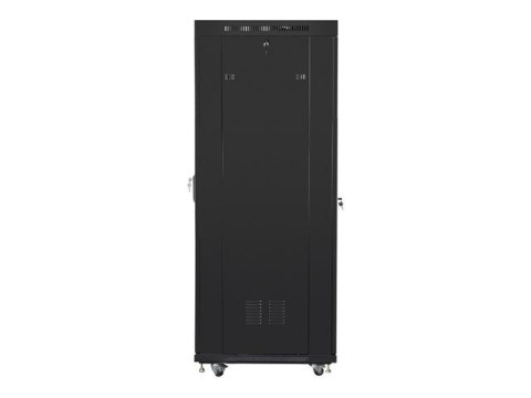 LANBERG SZAFA STOJĄCA RACK 19" 37U 600x800 CZARNA drzwi szklane