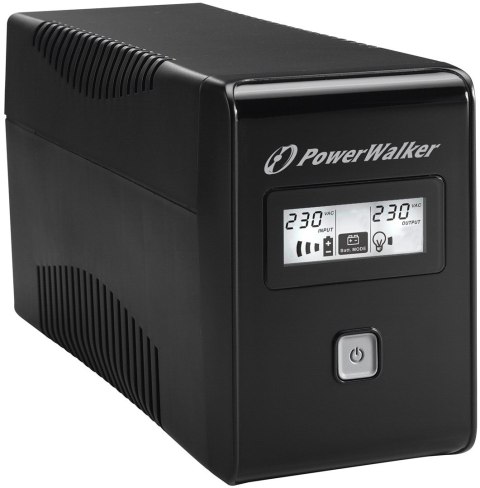 PowerWalker VI 850 LCD zasilacz UPS Technologia line-interactive 0,85 kVA 480 W