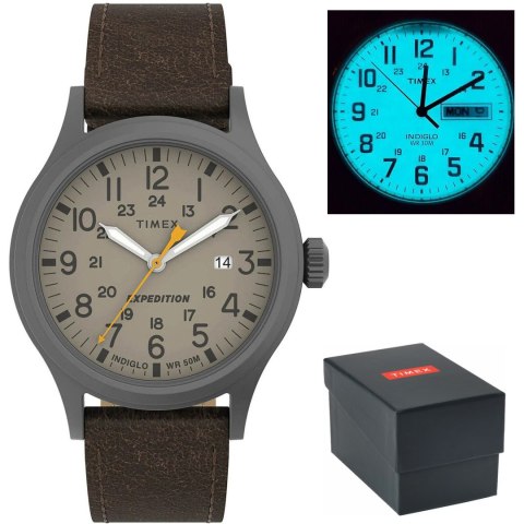 ZEGAREK MĘSKI TIMEX Expedition Scout TW4B23100 + BOX